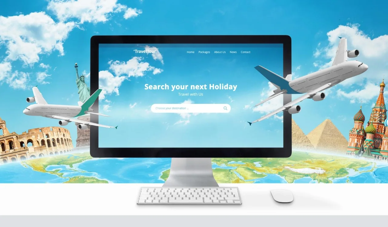 Travel Agency Website Hosting Services - SkyBook